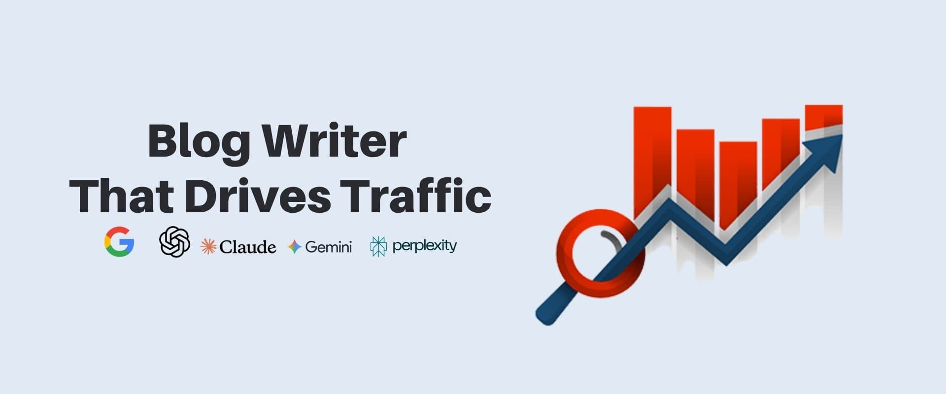 Create blog content designed to rank and drive traffic.